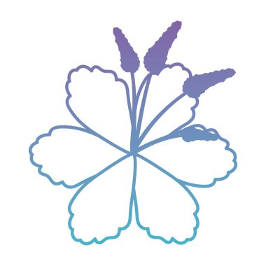 güzel çiçek ve Leafs Bahçe