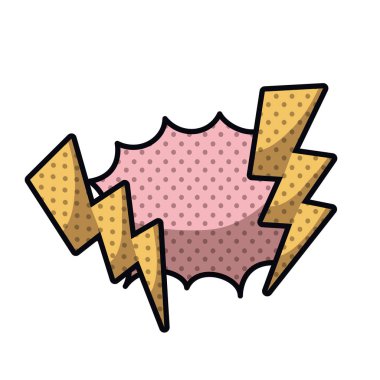 komik izole Simge iletişim kutularında