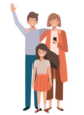 güzel aile avatar karakteri