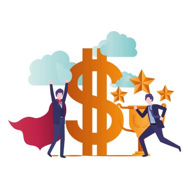 simgeleri kümesi ile işadamları