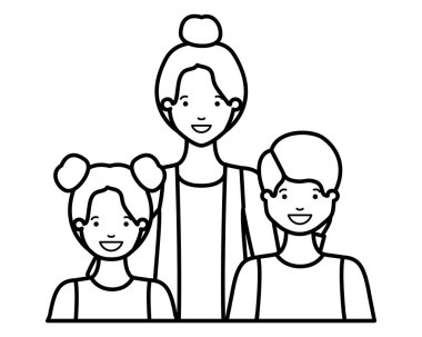 onun çocukları avatar karakteri ile anne