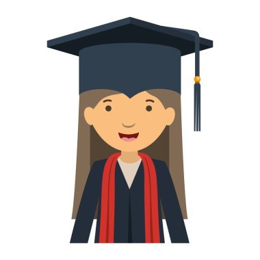 Avatar 'dan mezun olan genç bir kadın.