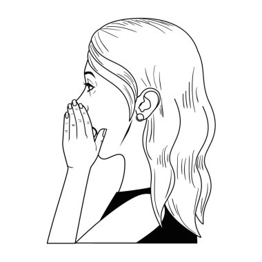 kadın gizli bir avatar karakteri anlatıyor