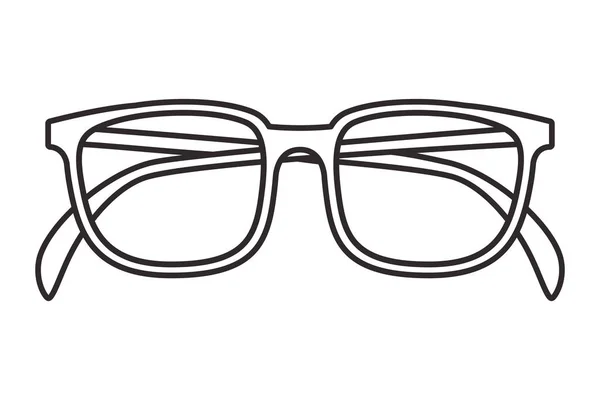 Glasögon optiska tillbehör ikonen — Stock vektor