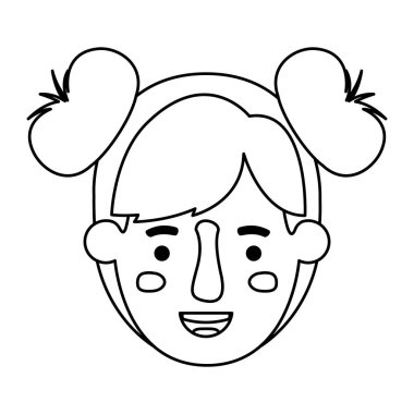 güzel ve Genç kız kafa