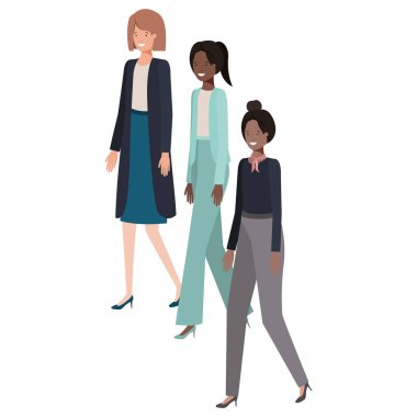 iş kadın avatar karakter