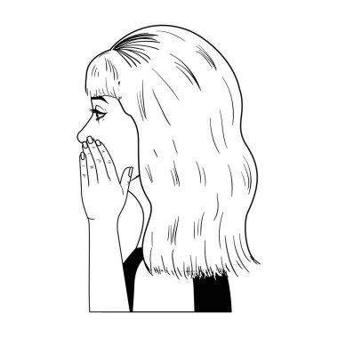 kadın gizli bir avatar karakteri anlatıyor