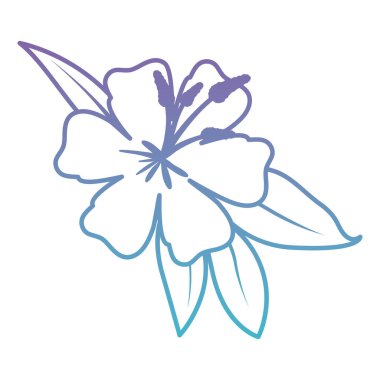 güzel çiçek ve Leafs Bahçe