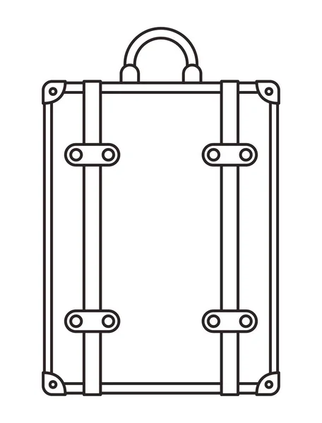 Иконка путешествия чемодана — стоковый вектор
