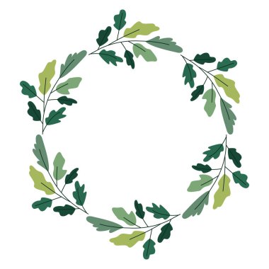 taç yapraklar dairesel çerçeve