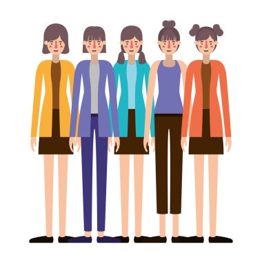 kadın karakter grubu