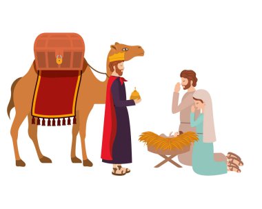 bilge adam yemlik karakterleri ile kutsal aile