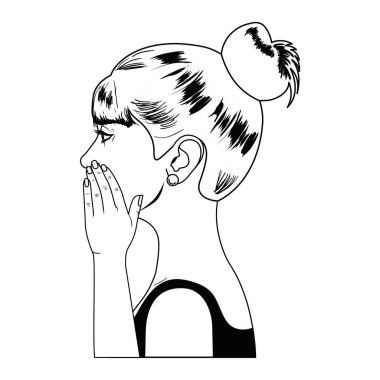 kadın gizli bir avatar karakteri anlatıyor