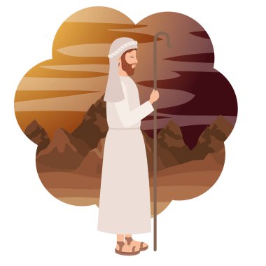 kamışı karakteri ile Aziz Joseph