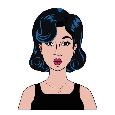 genç kadın avatar karakter