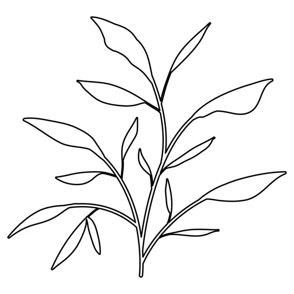 Икона экологии растений — стоковый вектор