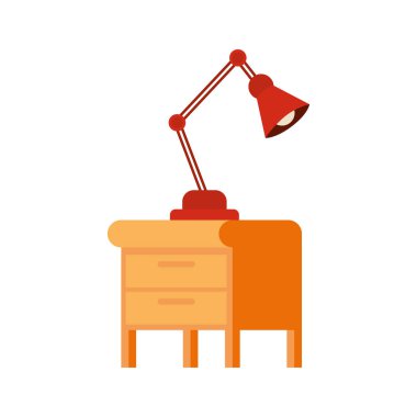 Beyaz arka planda lamba olan ahşap çekmece