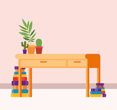 Kitap tasarımı ile ev çalışma odası