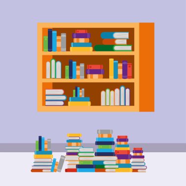 Kitap tasarımı ile ev çalışma odası