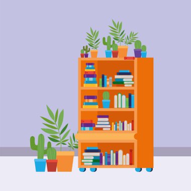 Kitap tasarımı ile ev çalışma odası