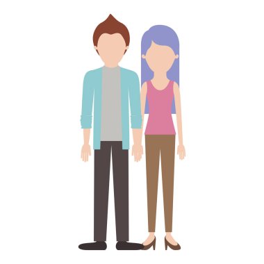 yüzsüz çift renkli siluet ve kısa saçlı gömlek ve ceket ve pantolon ve ayakkabı ve uzun düz saçlı t-shirt kolsuz ve pantolon ve topuk ayakkabı ile onu