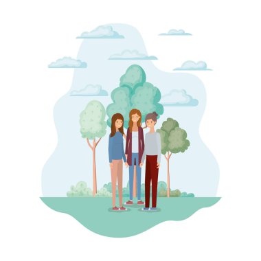 Kadınlar park tasarımında avatarlar