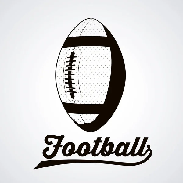 American Football Design Vektor Illustration — Stockvektor