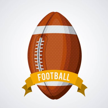 amerikan futbolu tasarım vektör illüstrasyon
