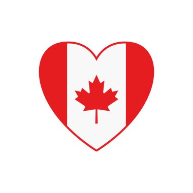 Kanada sembolü ve akçaağaç yaprağı tasarımı