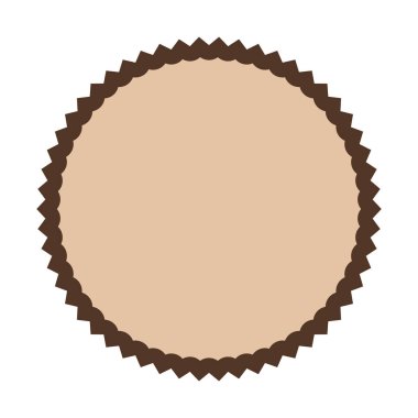 İzole mühür damgası tasarım