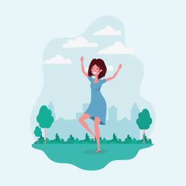 Avatar kız park tasarımı atlama