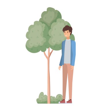 manzara avatar karakter ayakta adam