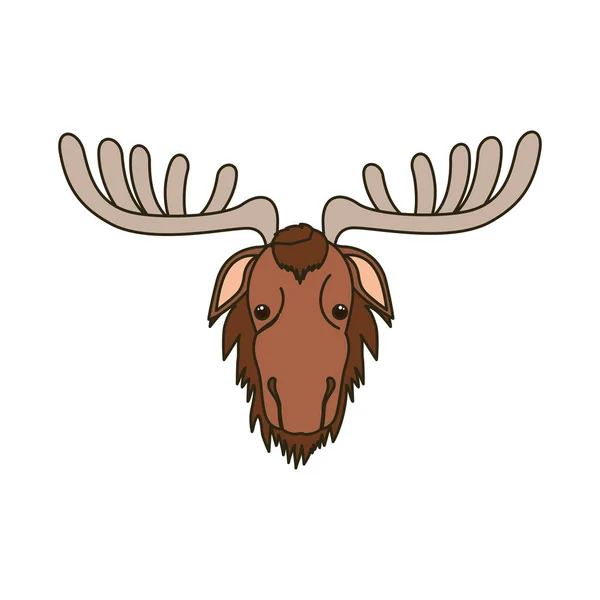 Moose forest dier van Canada Design — Stockvector