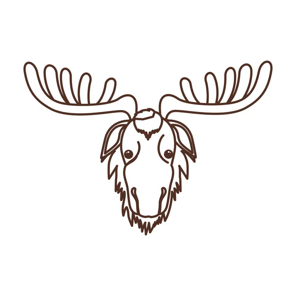 Moose forest dier van Canada Design — Stockvector