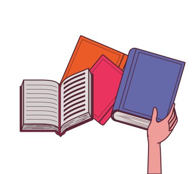 Kitap grubu ve el tasarımı