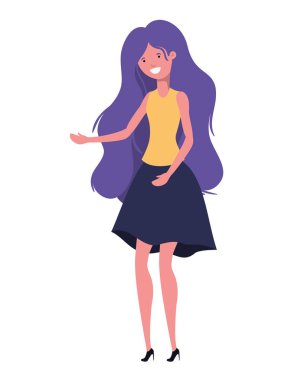 beyaz arka planda dans eden kadın