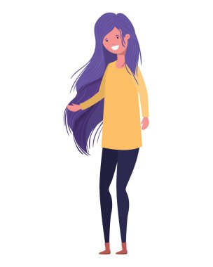 beyaz arka planda dans eden kadın