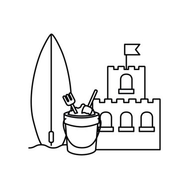 beyaz arka plan üzerinde kum dansı silueti