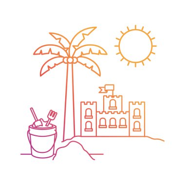 beyaz arka plan üzerinde kum dansı silueti