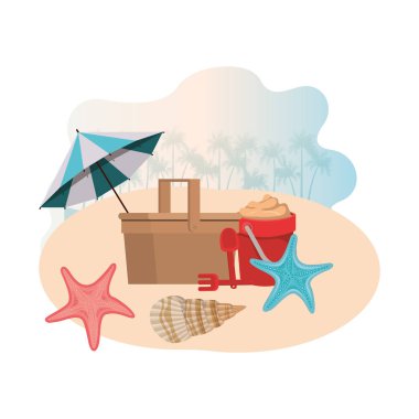 beyaz arka plan üzerinde saman piknik sepeti