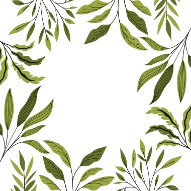 desen dal ve yaprak simgesinin