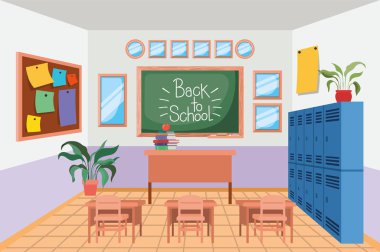 chalkboard sahne ile sınıf okul