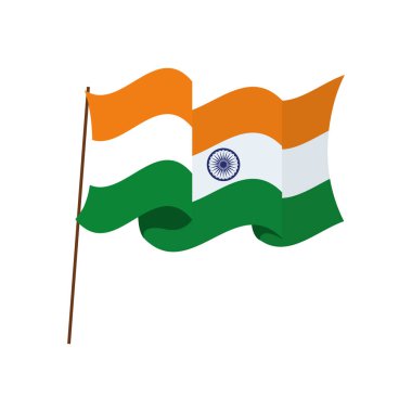 hint bağımsızlık günü bayrak vektör illüstratör