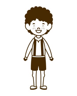 beyaz arka plan üzerinde duran öğrenci çocuk silueti