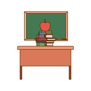 sınıfta okul tebeşir tahtası