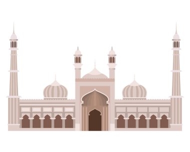 İslam camii jama mescid ve Hint bağımsızlık günü edification