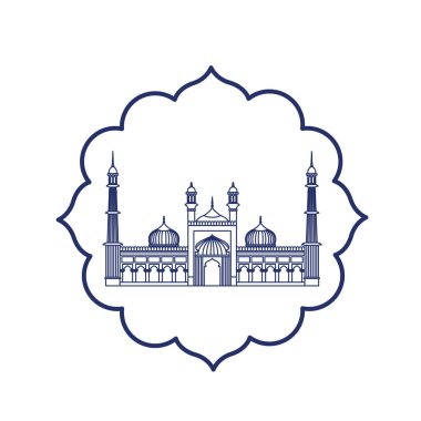 İslam camii jama mescid ve Hint bağımsızlık günü edification