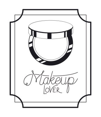 allık çerçeve zarif makyaj