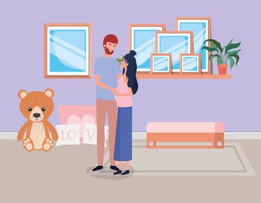 evde hamilelik çift