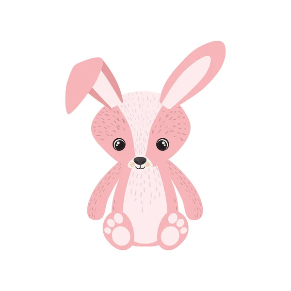 Bunny av Teddy för baby room dekoration — Stock vektor